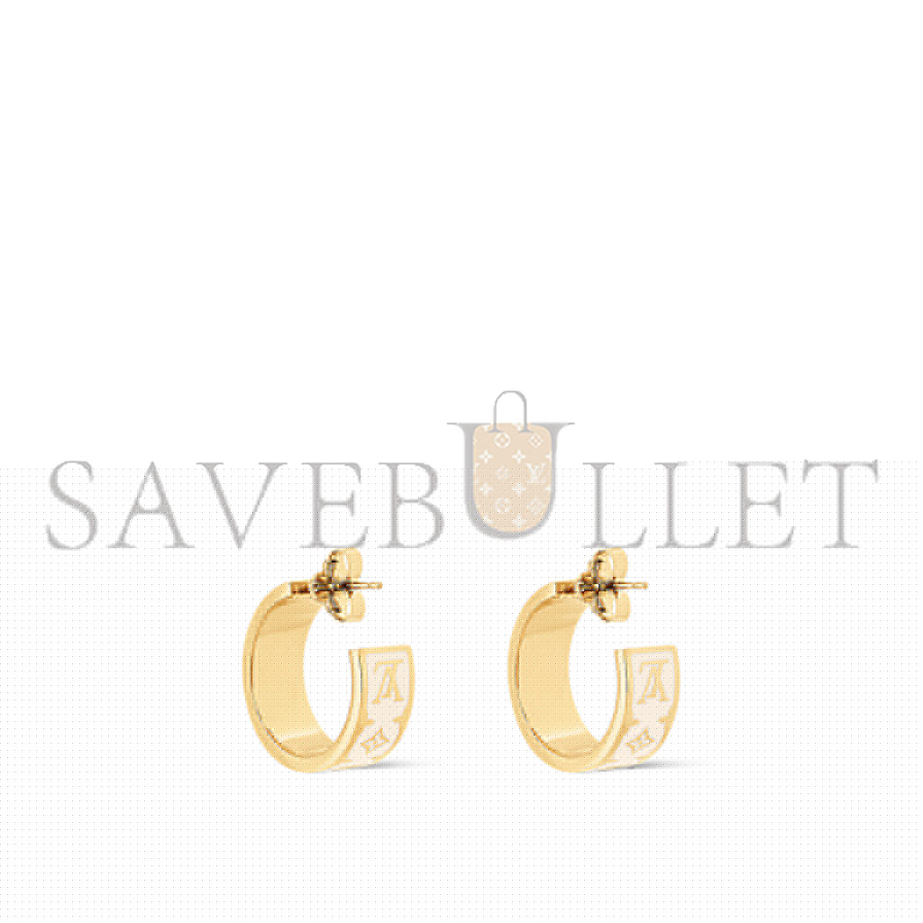 l**is V*t*n nanogram enamel earrings m01830
